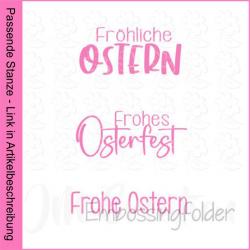 Ostern - Embossingfolder